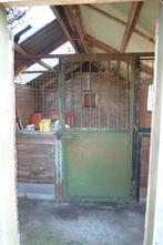 Paardenstal voorfront met draaideur., Dieren en Toebehoren, Stalling en Weidegang, Stalling, 1 paard of pony