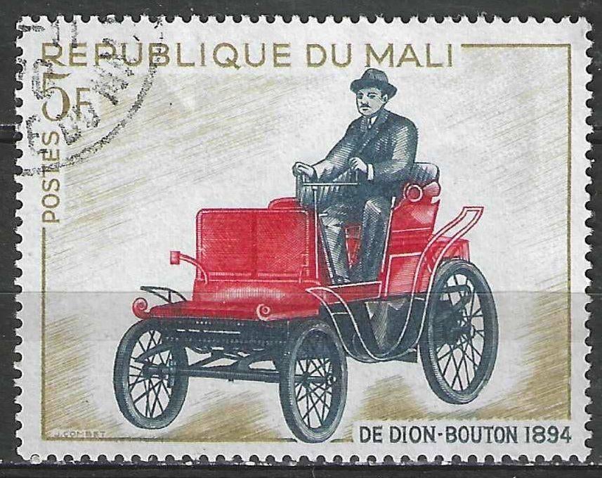 Mali 1968 - Yvert 112 - Fietsen en auto's (ST), Verzenden, Overige landen, Gestempeld