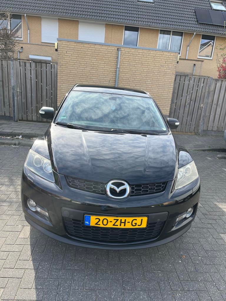Mazda CX-7 2.3 Turbo 191KW 2008 Zwart, Auto's, Mazda, 1450 kg, 1670 kg, 4 cilinders, Handgeschakeld