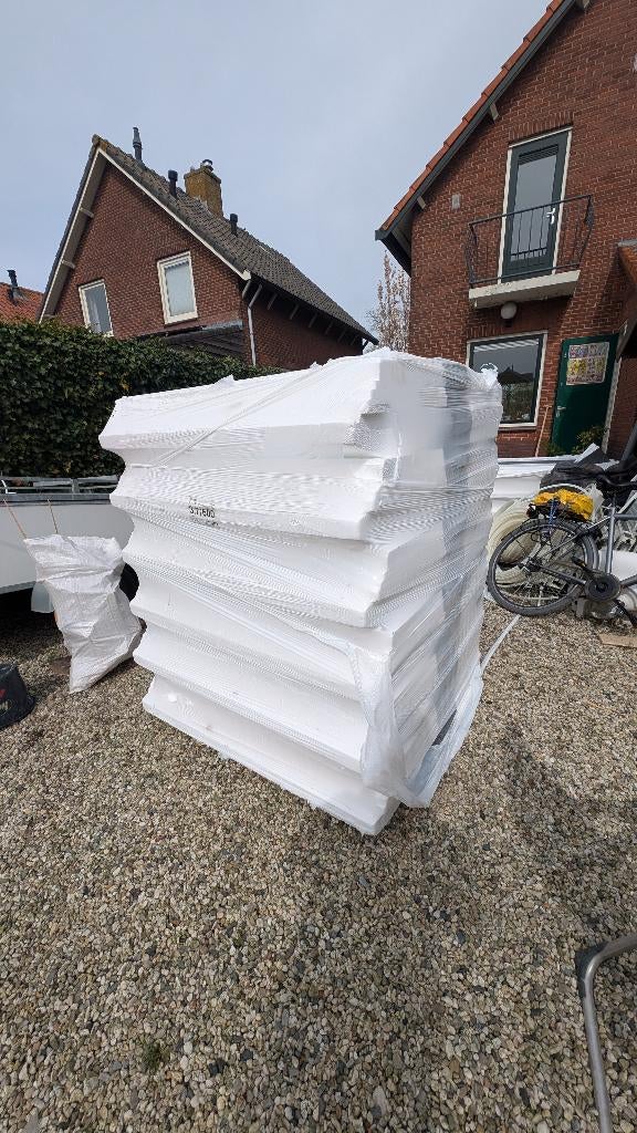 Broodjes / Vulelementen EPS Tempex RD 3.7, Doe-het-zelf en Verbouw, Nieuw, Ophalen of Verzenden, 15 m² of meer, Vloerisolatie