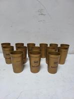 Bacardi Rum Gold beker set van 14 Cuba Libre metalen cup, Verzamelen, Ophalen of Verzenden, Zo goed als nieuw, Gebruiksvoorwerp