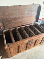 Antieke houten kist met lades, Ophalen of Verzenden