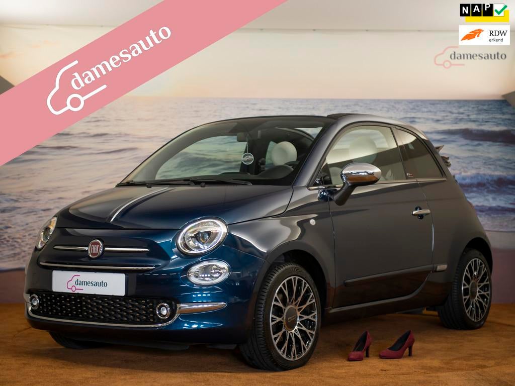 Fiat 500 C 1.2 Star, NAP, NAV, Cabriolet, NWE distr. riem in, Auto's, Fiat, Voorwielaandrijving, Gebruikt, 4 cilinders, Cabriolet