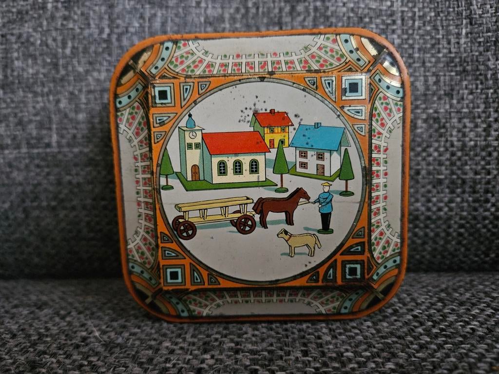 Oud Cacao Blik De Zaan uit Zaandijk, Verzamelen, Blikken, Ophalen of Verzenden, Gebruikt, Overige