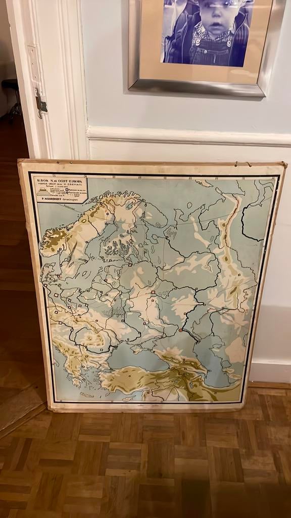 Oude kaart van europa, Ophalen, Europa Overig, 1800 tot 2000, Landkaart