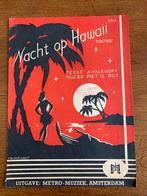 Bladmuziek "Nacht op Hawaii", Ophalen of Verzenden, Zo goed als nieuw, Artiest of Componist, Klassiek