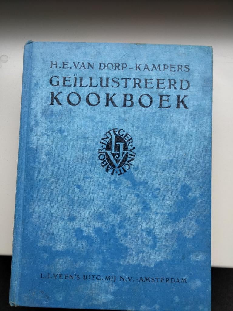 Geïllustreerd Kookboek - H.E. van Dorp-Kampers (3e druk), Boeken, Kookboeken, Hoofdgerechten, Ophalen of Verzenden, Nederland en België