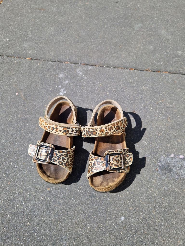 Hush Puppies sandalen luipaardprint maat 25, Gebruikt, Meisje, Hush Puppies, Overige typen