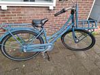 Dames fiets medium lengte blauw, Ophalen