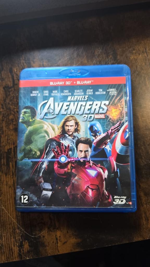 The Avengers 3D + Blu-ray - Marvel Superhelden Film, Cd's en Dvd's, Blu-ray, Zo goed als nieuw, Actie, 3D, Ophalen of Verzenden