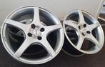 MAK ITALIA 16INCH 5-SPOKE VELGEN 4x100 *HYPER SILVER*, Ophalen, Gebruikt, Velg(en), 16 inch