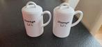 2x Riviera Maison Storage pot 1.2 L Wit, Ophalen of Verzenden