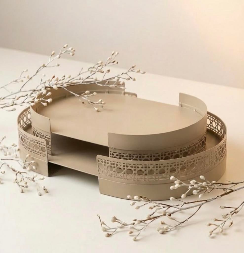 Riviera maison dienblad, Ophalen of Verzenden, Nieuw, Ovaal, Metaal