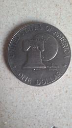 1 dollar 1776-1976 eisenhouwer bicential, Postzegels en Munten, Munten | Amerika, Ophalen of Verzenden, Noord-Amerika, Losse munt