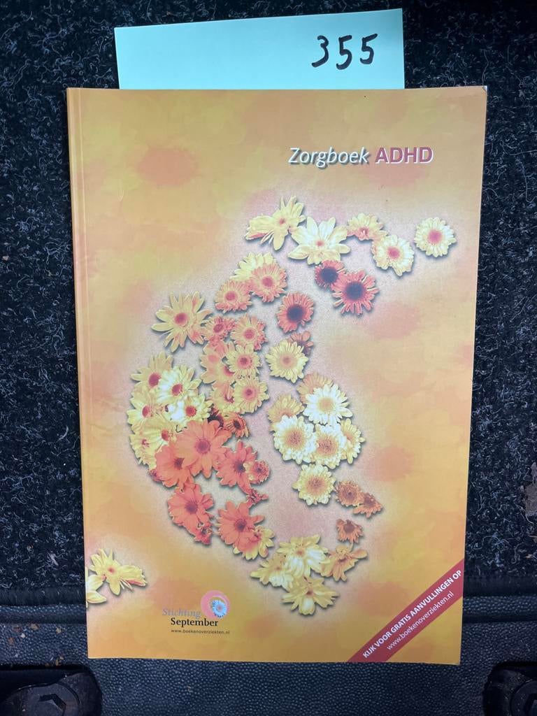 Zorgboek ADHD - Stichting September, Ophalen of Verzenden, Zo goed als nieuw