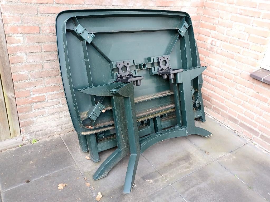 Tuinset Tafel + 4 Stoelen, Ophalen, Gebruikt, Bank