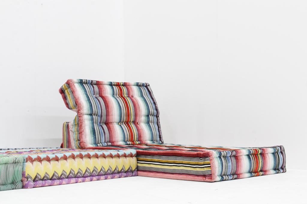 Roche Bobois Mah Jong modulaire sofa Hans Hopfer, Design, Ophalen of Verzenden, Zo goed als nieuw, Driepersoons