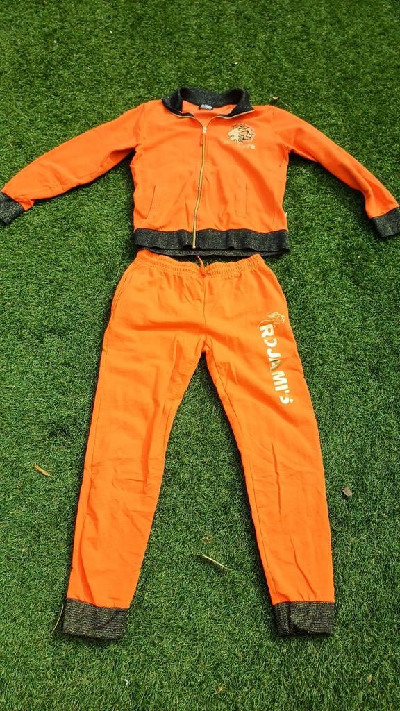 KONINGSDAG> OUTFIT> ROJAMI'S  L/ XL, Ophalen of Verzenden, Gebruikt, Feestartikel, Oranje of Koningsdag