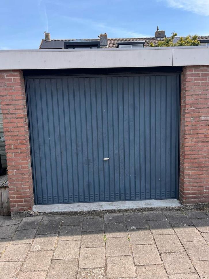 Stalen Garagedeur - 206x236 cm, Ophalen, Gebruikt, 120 cm of meer, Garagedeur