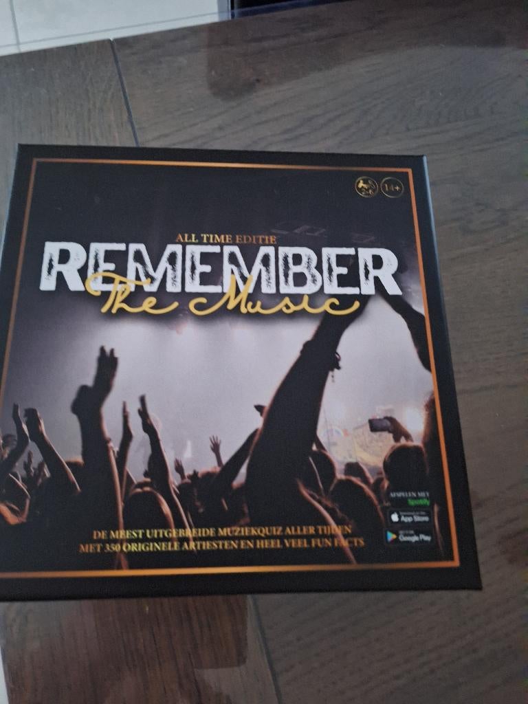 Remember the music, Vijf spelers of meer, Ophalen of Verzenden, Nieuw, Onbekend
