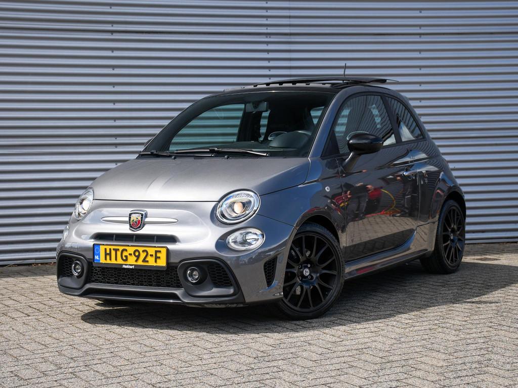 Abarth 595 Turismo 70th Anniversary 1.4 T-Jet 165pk PISTA UI, Auto's, Abarth, 15 km/l, Gebruikt, 4 cilinders, 4 stoelen