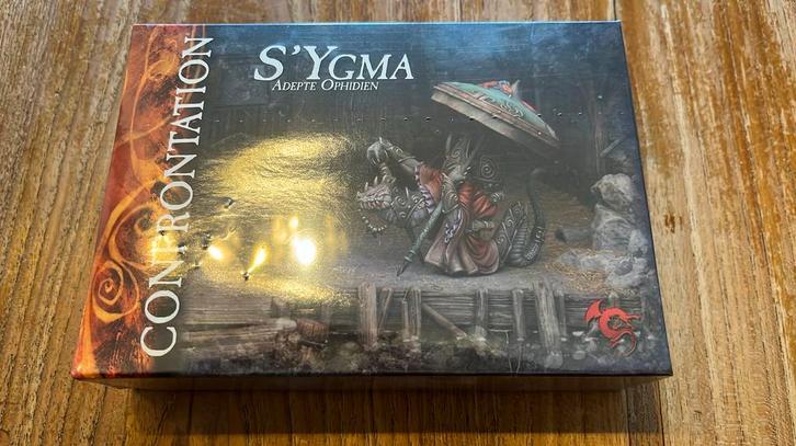 S’Ygma Ophidian Alliance Confrontation, Hobby en Vrije tijd, Wargaming, Zo goed als nieuw, Overige soorten, Figuurtje(s), Ophalen of Verzenden