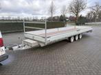 Henra Plateauwagen 703x202 3500kg tridem bj 2021 unieke maat, Gebruikt