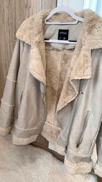 Lefties winterjas, Ophalen of Verzenden, Gedragen, Maat 42/44 (L), Beige