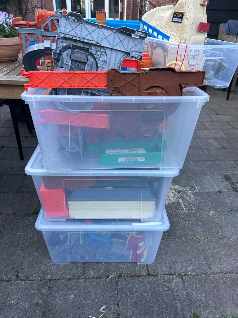 Grote partij Thomas de Trein, rails, wissels, treinen, Ophalen, Gebruikt