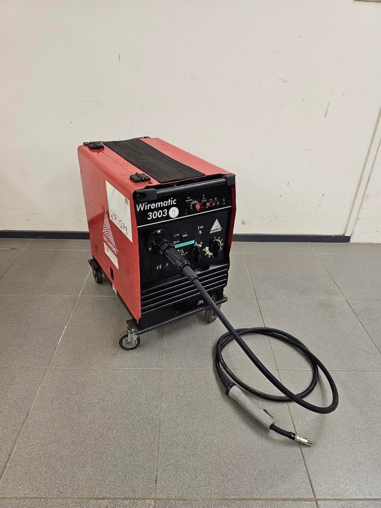 Lincoln Arcweld-Wirematic-3003 MIGMAG lasapparaat compleet, Ophalen, Gebruikt, Lincoln Electric, Lincoln Electric