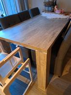 Eettafel, Ophalen of Verzenden, Gebruikt, 4 tot 6 stoelen