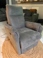 Elektrische relaxstoel, Ophalen, 75 tot 100 cm, Zo goed als nieuw, Stof
