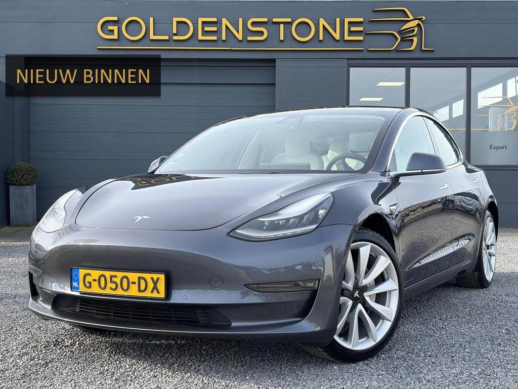 Tesla Model 3 Long Range AWD 75 kWh 2e EigenaarAutopilot,Pan, Auto's, Tesla, Bedrijf, Te koop, Model 3, 360° camera, 4x4, ABS