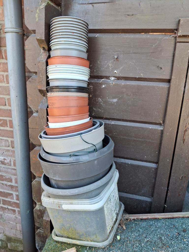 Kweekpotjes, Tuin en Terras, Ophalen, Rond, Kunststof, Minder dan 30 cm