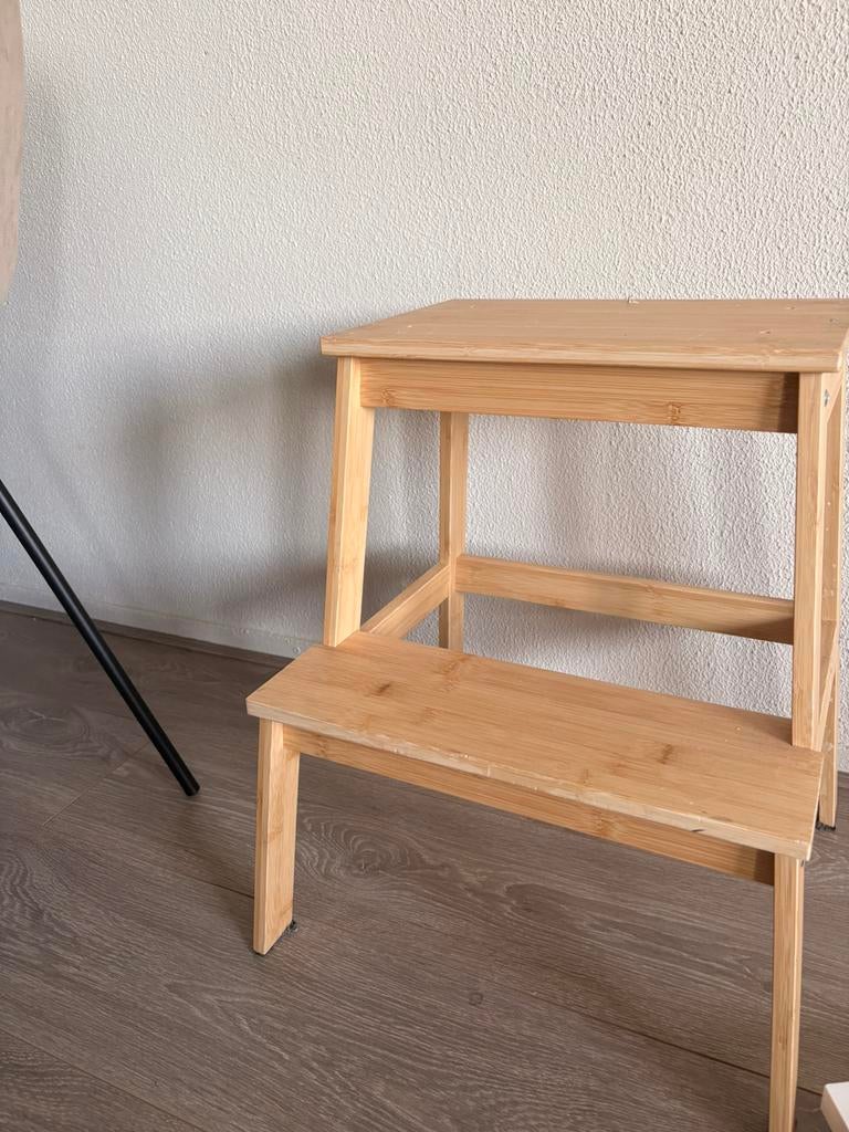 IKEA BEKVÄM kruk – gebruikt – €7,50, Huis en Inrichting, Krukjes, Ophalen, Gebruikt, Hout