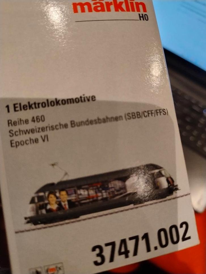 Märklin 37471.002, Hobby en Vrije tijd, Modeltreinen | H0, Zo goed als nieuw, Locomotief, Wisselstroom, Märklin, Ophalen