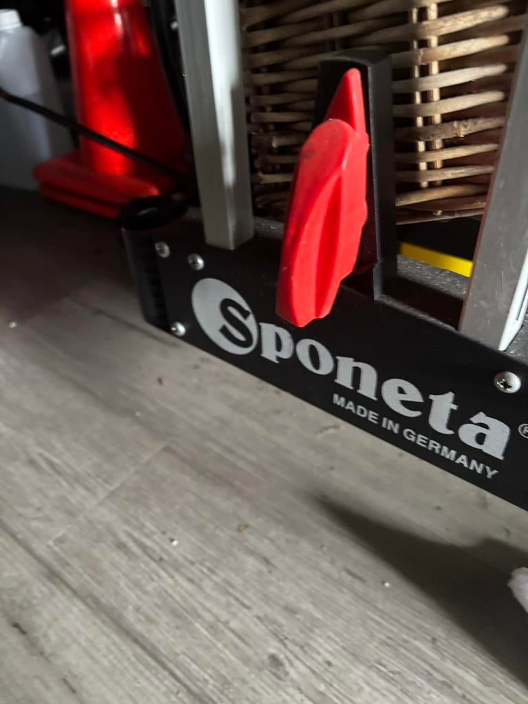 Sponeta tafeltennistafel, Sport en Fitness, Tafeltennis, Ophalen, Gebruikt, Tafel Indoor, Inklapbaar