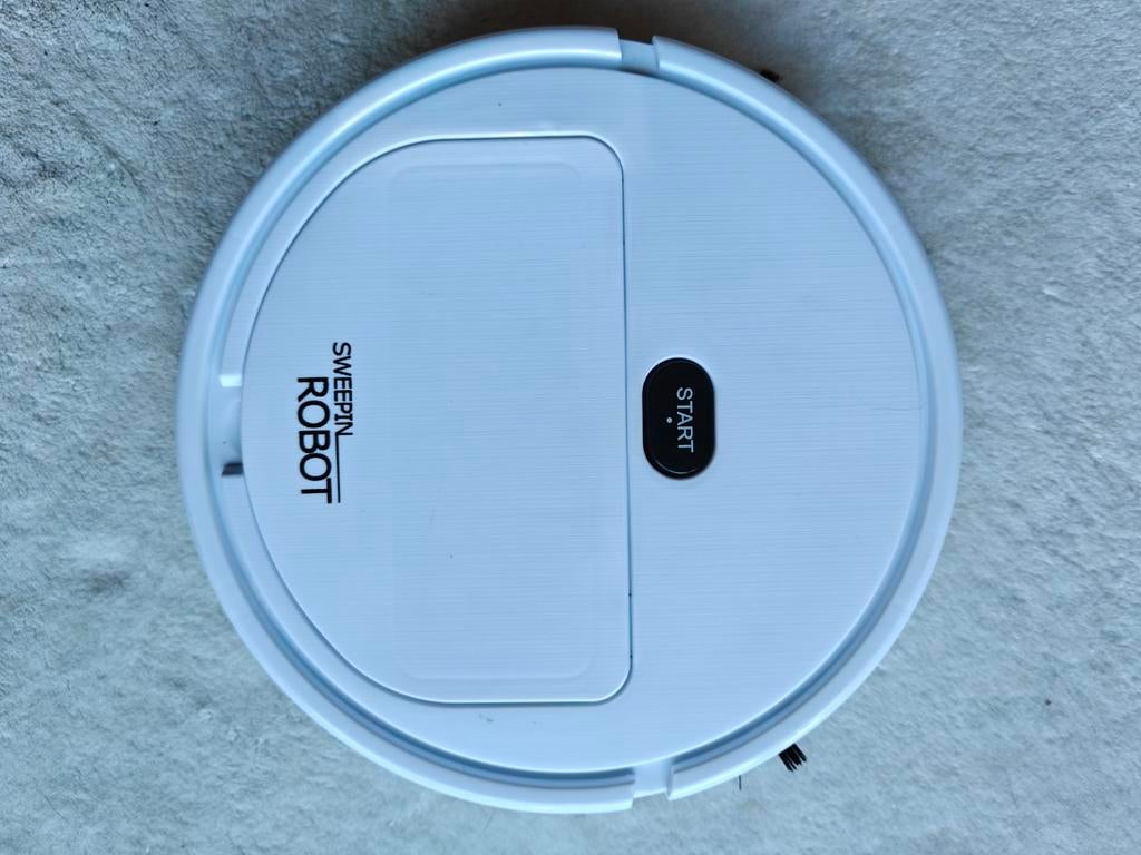 Mini robot stofzuiger met dweil functie wit, Ophalen of Verzenden
