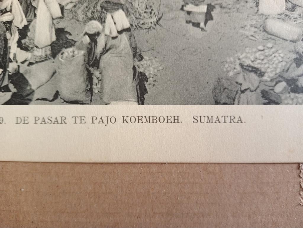 Gravure Nederlands Indië Sumatra 1910, Ophalen of Verzenden, Voor 1940, Zo goed als nieuw, Buitenland