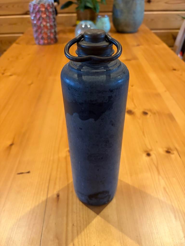 Kruik lood?, Antiek en Kunst, Curiosa en Brocante, Ophalen of Verzenden