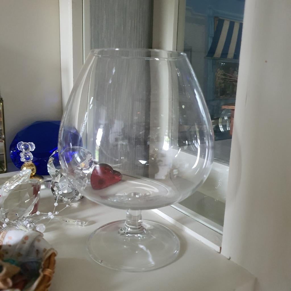 Flink cognac glas groot cognacglas, Ophalen, Zo goed als nieuw, Overige typen