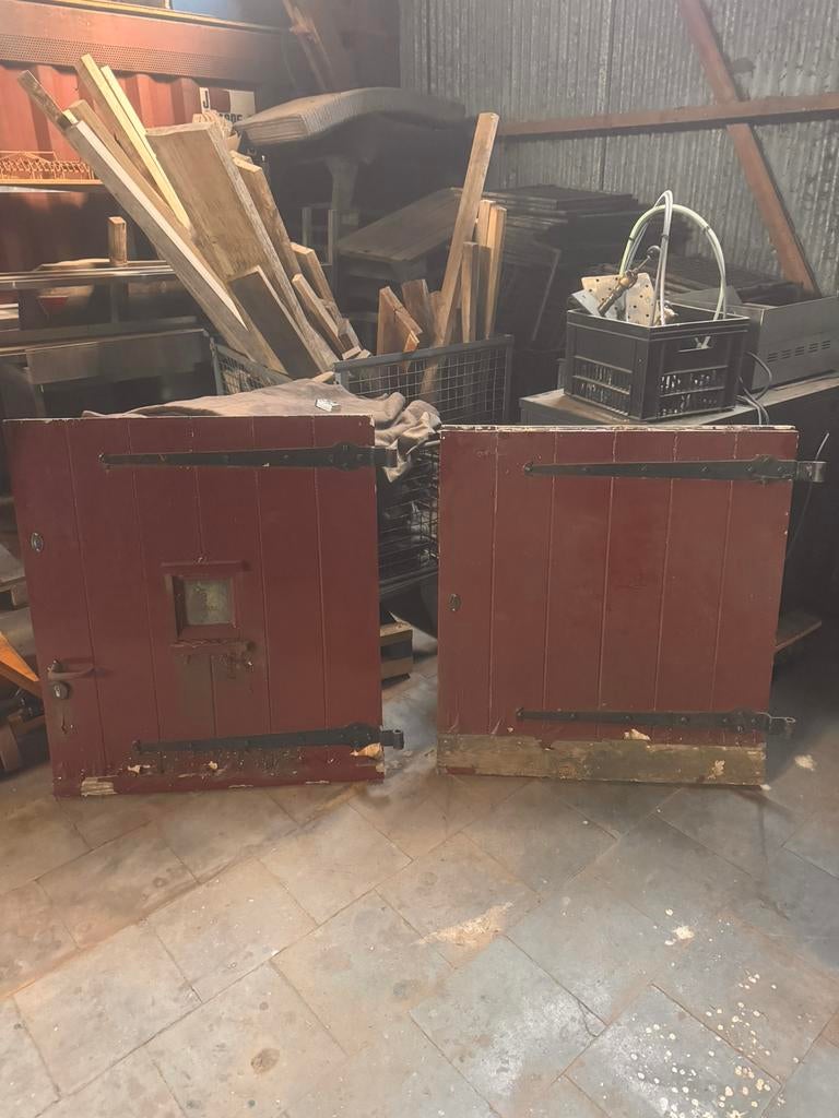 Garage deuren, Ophalen, 80 tot 100 cm, Garagedeur, Zo goed als nieuw