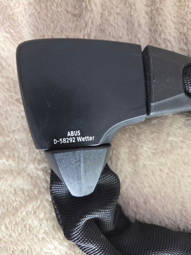 Art 2 ABUS 8900 fietsslot met 2 sleutels te koop!, Ophalen, Zo goed als nieuw, Kettingslot