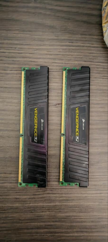 Corsair ddr3 ram 2x4gb 8gb in totaal, Computers en Software, RAM geheugen, Gebruikt, 1600mhz, 8 GB, DDR3