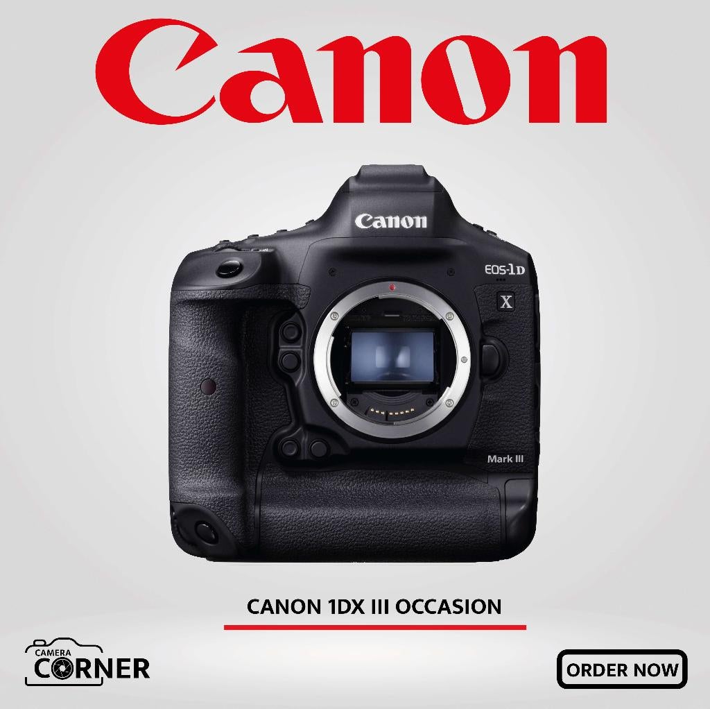 Canon 1DX III Body Occasion ( 8.000 klicks ), Audio, Tv en Foto, Fotocamera's Digitaal, Ophalen of Verzenden, Zo goed als nieuw