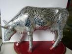 zilveren koe uit de serie  Cow Parade, Ophalen of Verzenden, Zo goed als nieuw, Dier