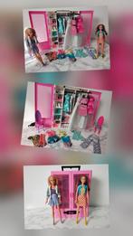 Barbie Poppen Mattel KledingKast Set Schoentjes Bruidsjurk, Kinderen en Baby's, Ophalen of Verzenden, Gebruikt, Barbie