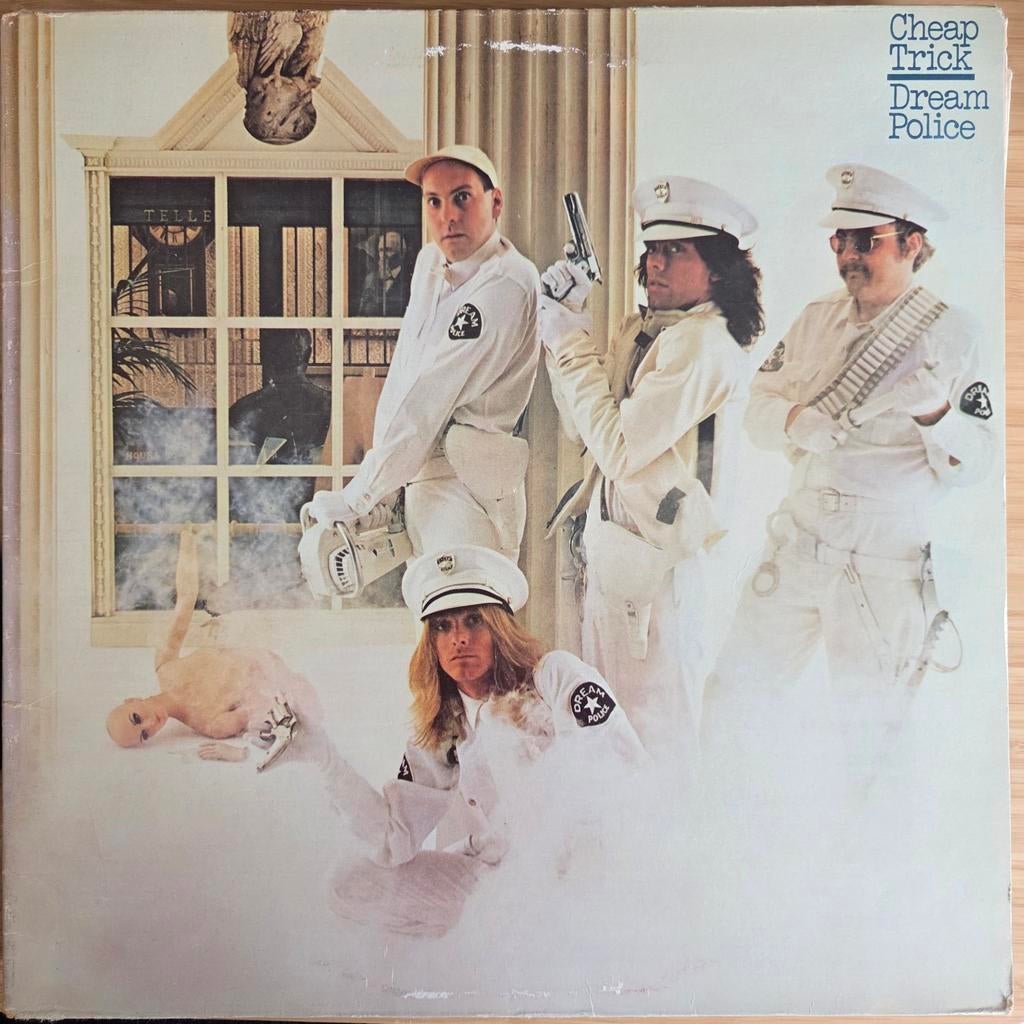 Cheap Trick - Dream Police LP, Ophalen of Verzenden, Gebruikt, Overige formaten, Poprock