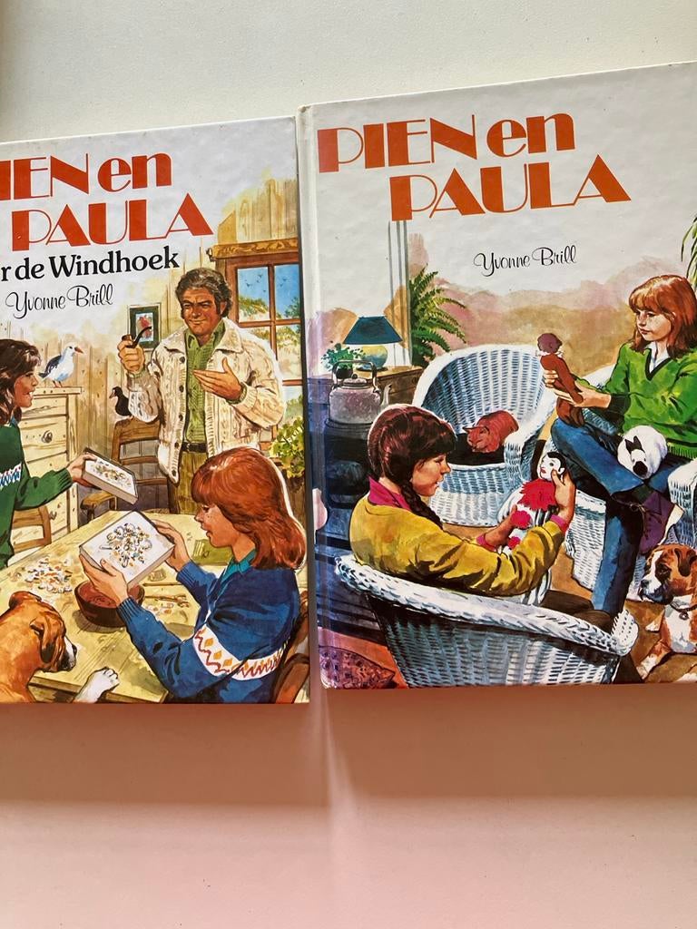 2 boeken: Pien en Paula en naar de Windhoek - Yvonne Brill, Boeken, Ophalen, Gelezen, Fictie algemeen