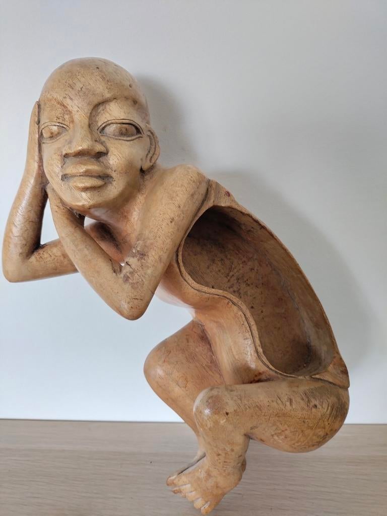 Balinese houtsnijwerk schaal, Verzenden